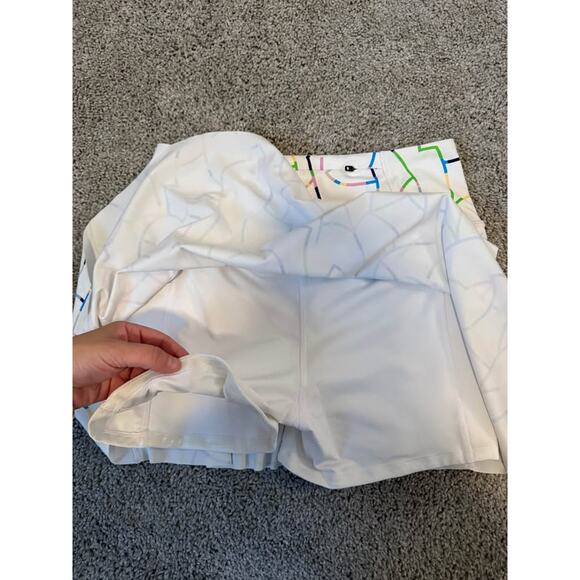 Athleta‎ Women’s Ace Printed 13.5” Tennis Performance Skort Sz S - Picture 7 of 9